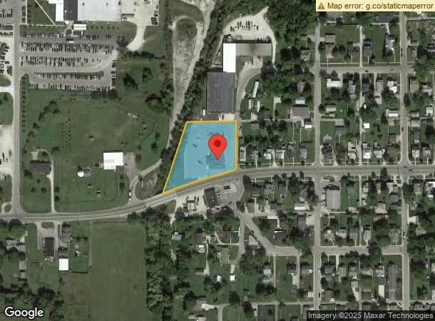  730 W Washington St, Winchester, IN Parcel Map