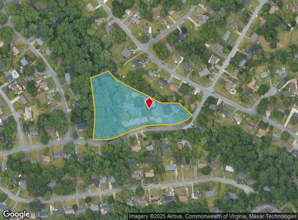  1200 Craigmont Dr, Lynchburg, VA Parcel Map