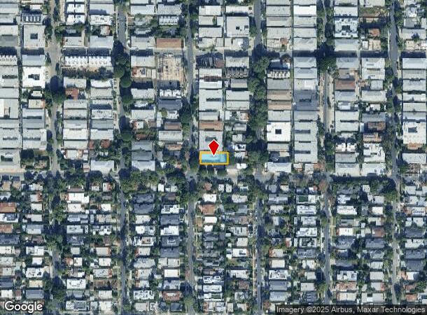 904 N Spaulding Ave, West Hollywood, CA Parcel Map