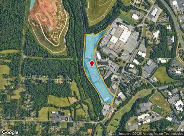 5900 Grassy Creek Blvd, Winston Salem, NC Parcel Map