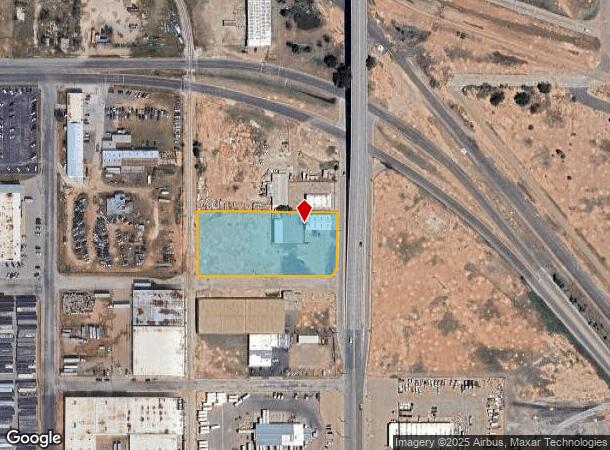  3502 Martin L King Blvd, Lubbock, TX Parcel Map