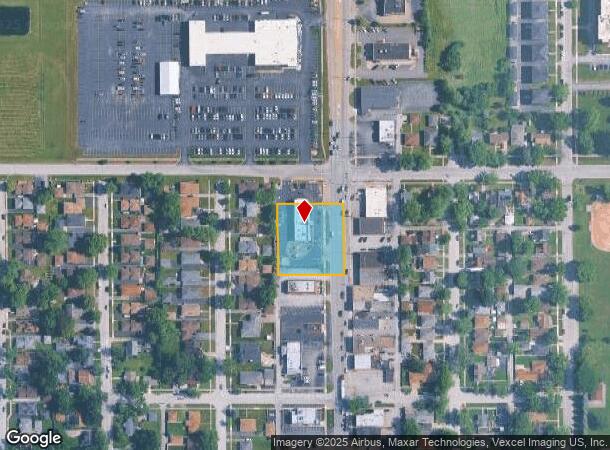  17810 Torrence Ave, Lansing, IL Parcel Map