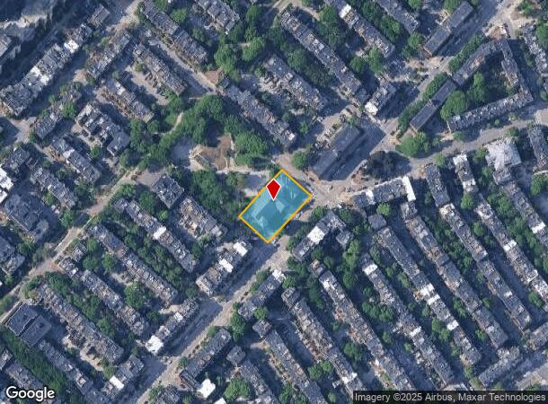  W Newton St, Boston, MA Parcel Map