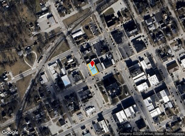  119 W Franklin St, Delphi, IN Parcel Map