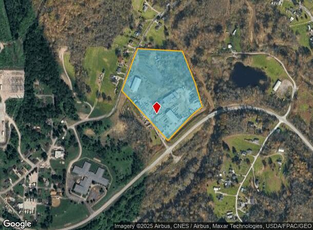 54800 Saint Joe Merritt Rd, Bellaire, OH Parcel Map