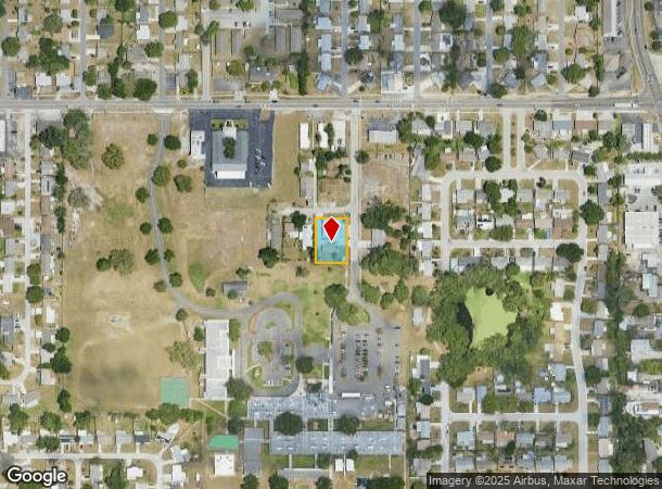  4411 Evans Ave, New Port Richey, FL Parcel Map
