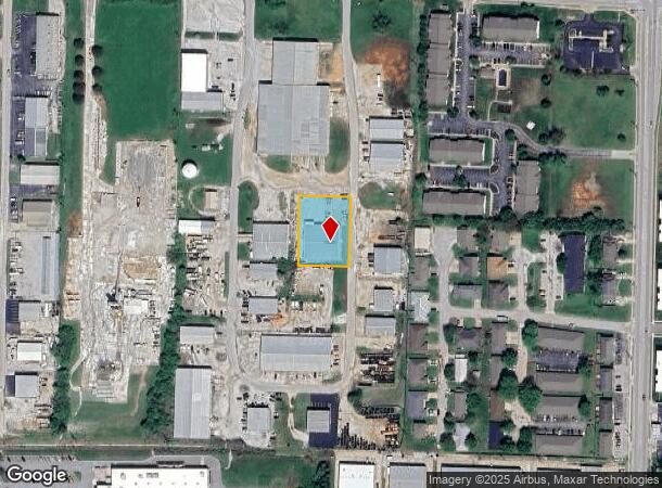 1275 N Kinder St, Nixa, MO Parcel Map