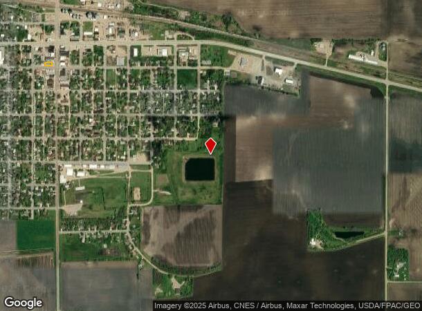  740 Ash Ave, Bird Island, MN Parcel Map