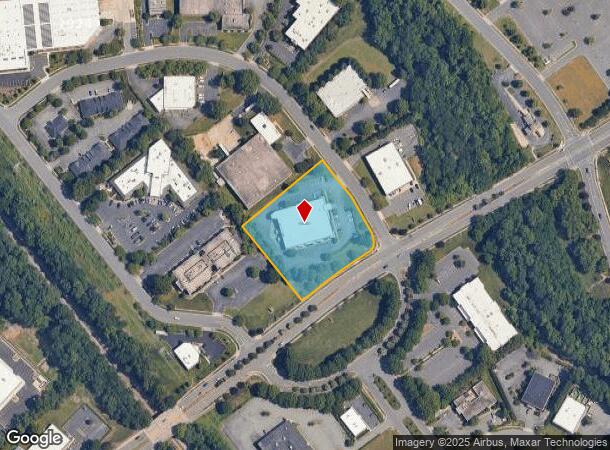  2328 Crown Centre Dr, Charlotte, NC Parcel Map