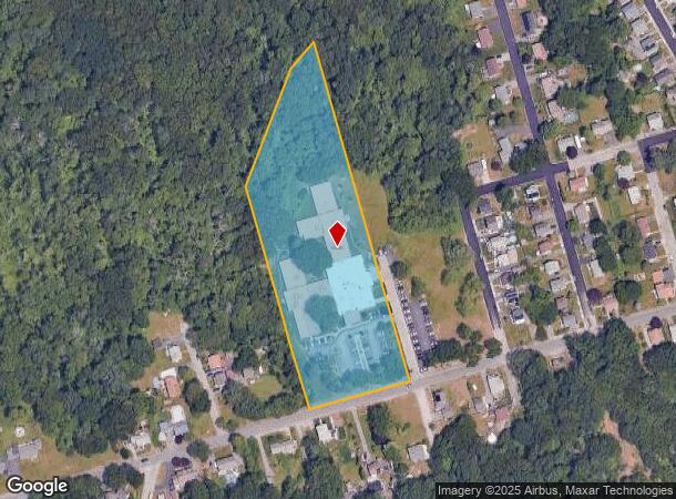  303 Rhodes Ave, Woonsocket, RI Parcel Map