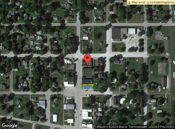  1021 Main St, Scranton, IA Parcel Map