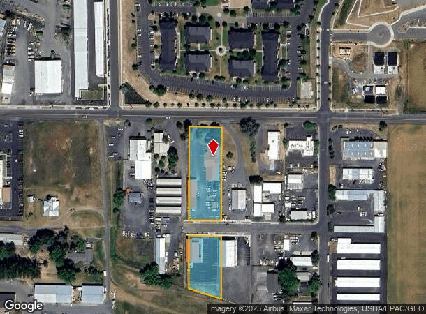  233 E Palouse River Dr, Moscow, ID Parcel Map