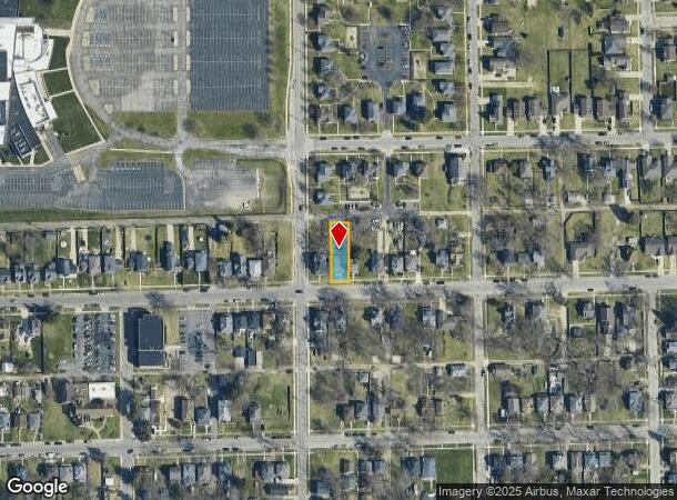  505 E Broadway St, South Bend, IN Parcel Map