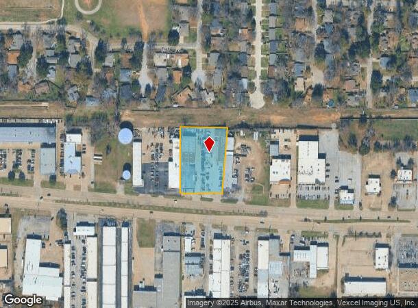  2001 W Pioneer Pkwy, Pantego, TX Parcel Map