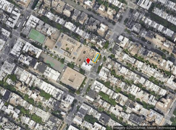  508 Columbus Ave, New York, NY Parcel Map