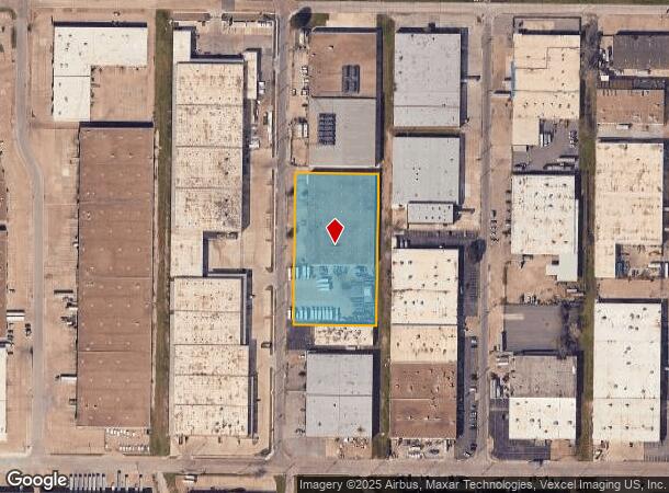  4900 Calvert St, Dallas, TX Parcel Map