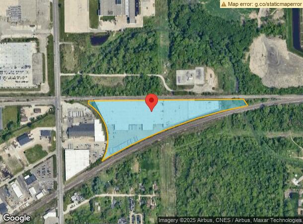  1216 N Center Rd, Burton, MI Parcel Map