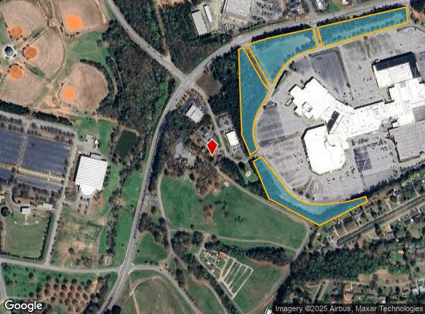  11 Civic Center Boulevard Ext, Anderson, SC Parcel Map