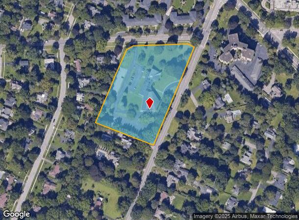  1075 Clover St, Rochester, NY Parcel Map