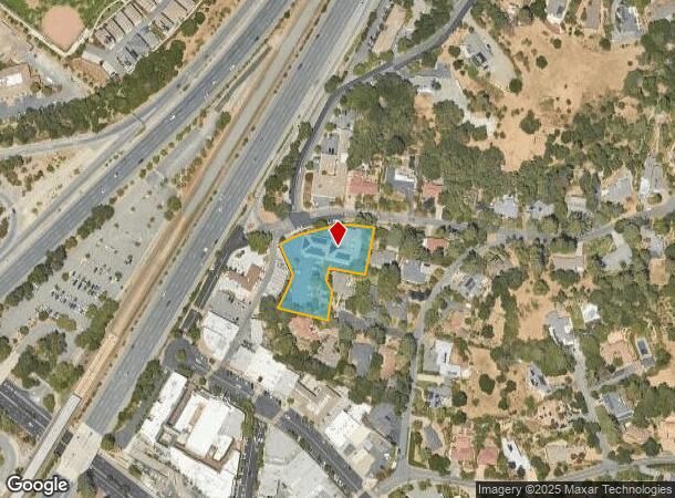  89 Davis Rd, Orinda, CA Parcel Map