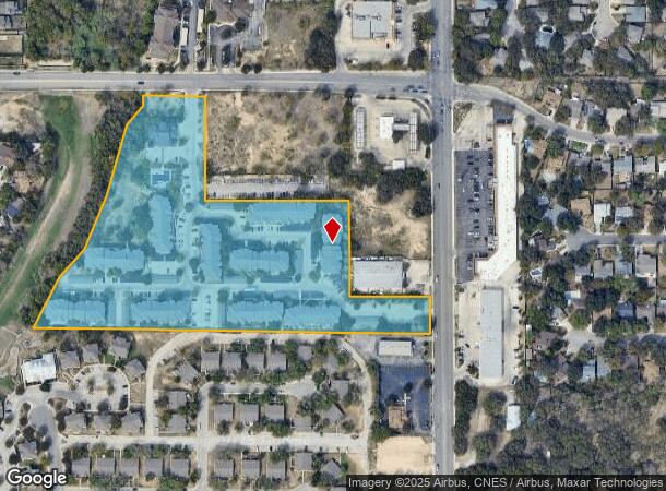  6710 Babcock Rd, San Antonio, TX Parcel Map