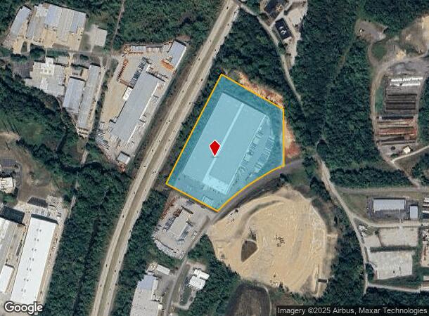 601 Meadowlands Blvd, Washington, PA Parcel Map