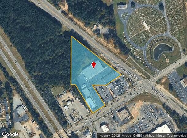 1406 S Pollock St, Smithfield, NC Parcel Map