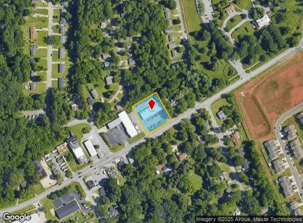  1213 Greensboro Rd, High Point, NC Parcel Map