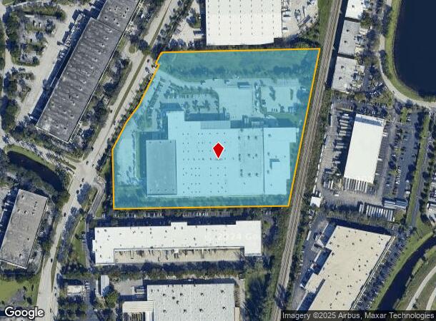  2800 N Andrews Avenue Ext, Pompano Beach, FL Parcel Map