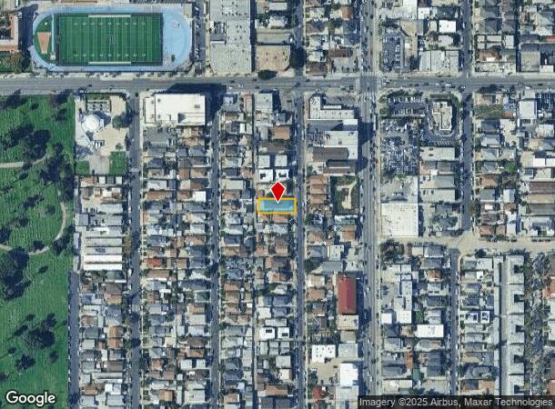 1641 S New Hampshire Ave, Los Angeles, CA Parcel Map