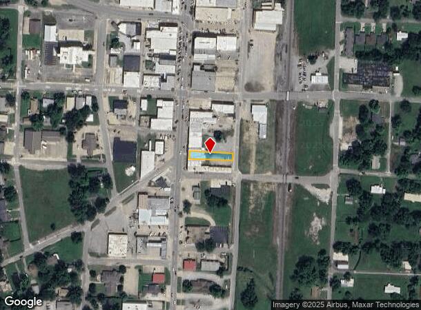 123 S Main St, Eufaula, OK Parcel Map