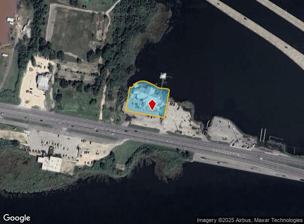  1595 Battleship Pkwy, Spanish Fort, AL Parcel Map