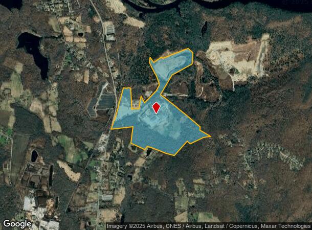 931 Route 32, North Franklin, CT Parcel Map