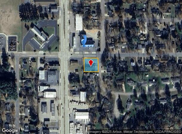  820 Two Mile Ave, Wisconsin Rapids, WI Parcel Map