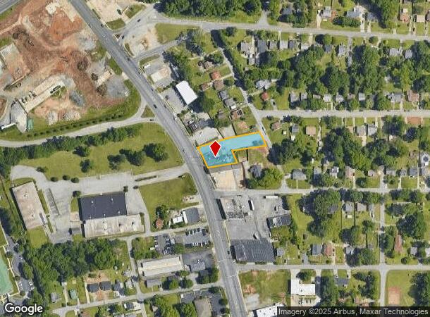  2225 S Main St, High Point, NC Parcel Map