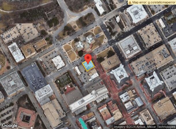  100 Main St, Fort Worth, TX Parcel Map