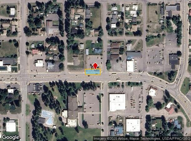 207 9Th St W, Columbia Falls, MT Parcel Map