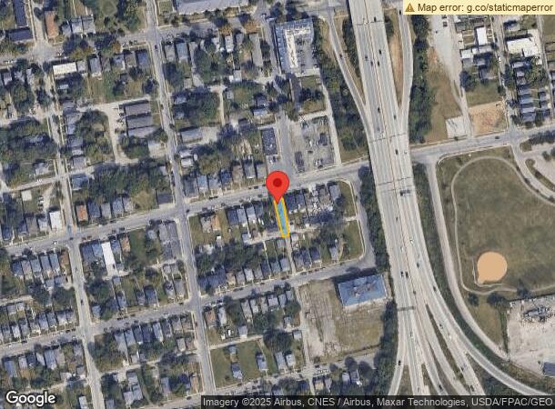  741 Sullivant Ave, Columbus, OH Parcel Map