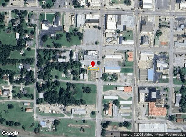  211 N Main St, Bonham, TX Parcel Map