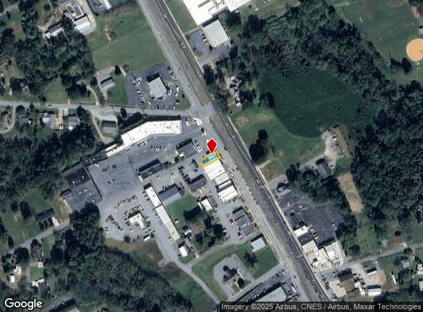 524 Central St, Hudson, NC Parcel Map