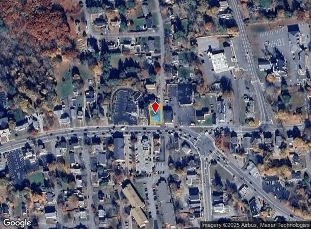  1078 Main St, Leicester, MA Parcel Map