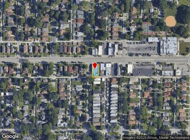  4125 Oakton St, Skokie, IL Parcel Map