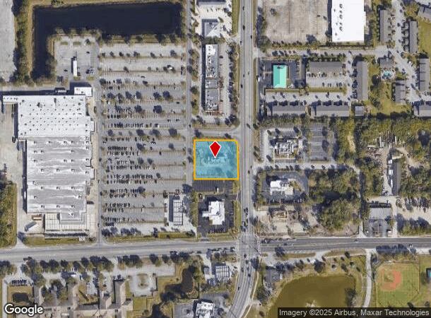  950 N Wickham Rd, Melbourne, FL Parcel Map