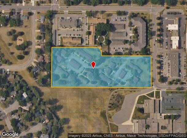  7598 Whitney Dr, Saint Paul, MN Parcel Map