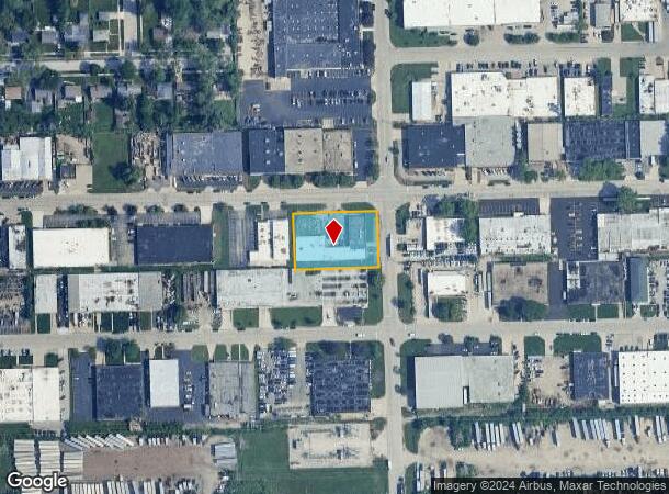  205 W Interstate Rd, Addison, IL Parcel Map