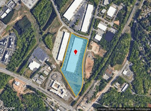  296 Brogdon Rd, Suwanee, GA Parcel Map