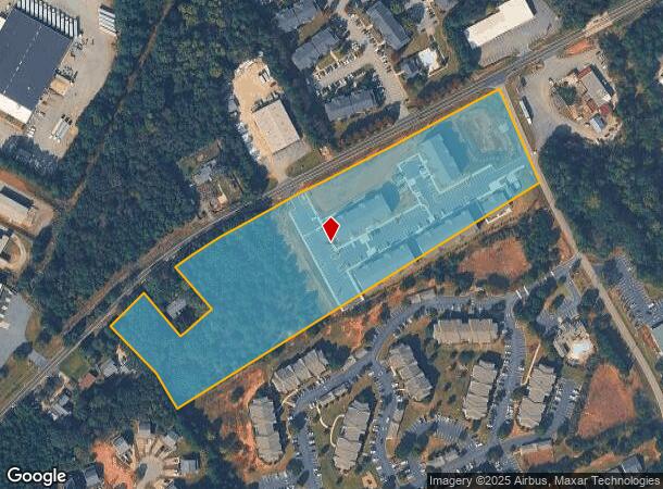  340 Aston Pl, Anderson, SC Parcel Map