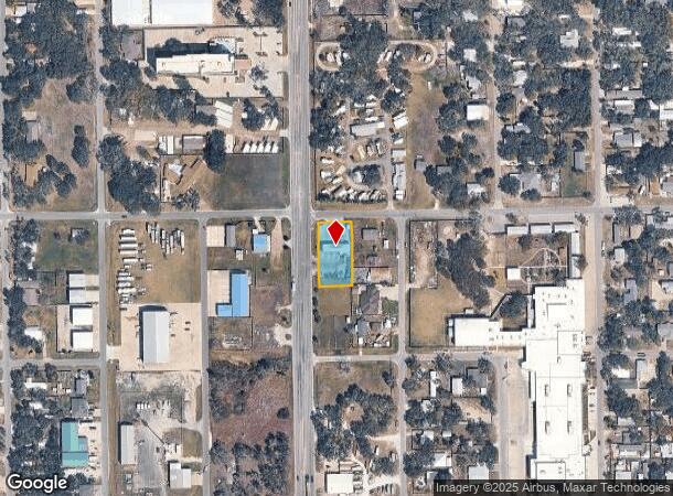  3516 Highway 35 N, Fulton, TX Parcel Map