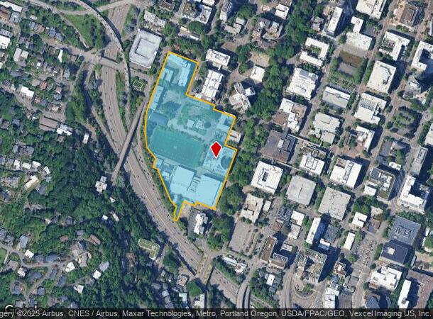 1875 Sw Park Ave, Portland, OR Parcel Map