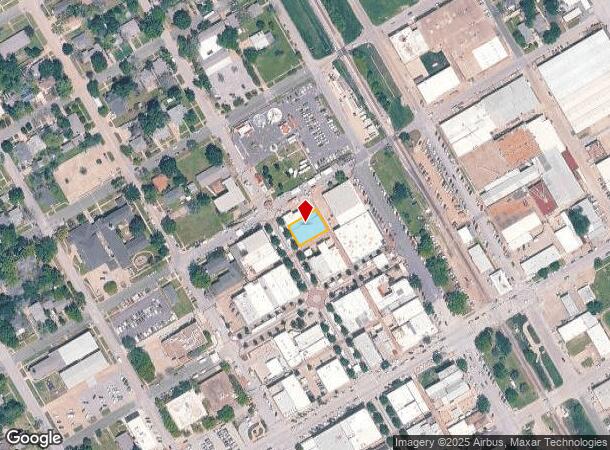 210 N Dallas St, Ennis, TX Parcel Map